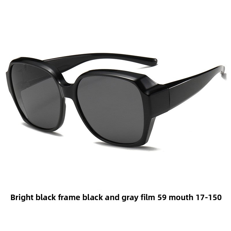 Polarized UV Protection TR90 Square Frame Sunglasses