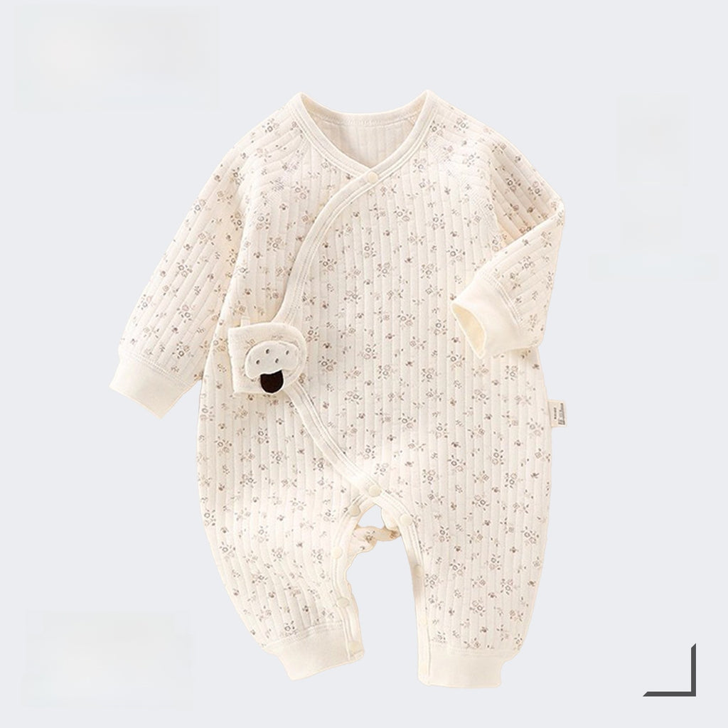 Baby Quilted Jumpsuit Winter Warm Clothing