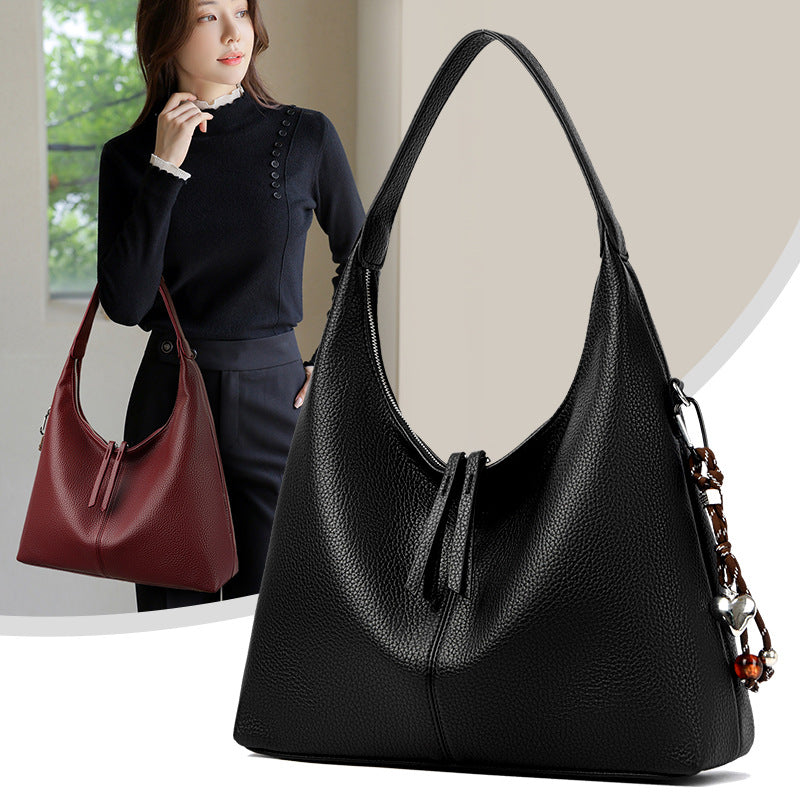 Womens Minimalist PU Tote Bag