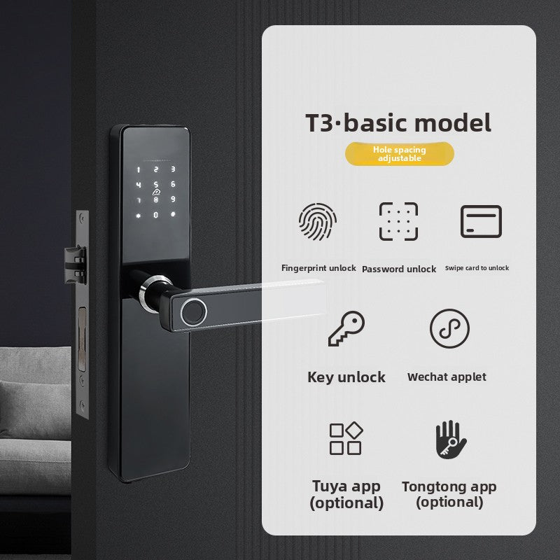 Indoor Wooden Door Smart Lock