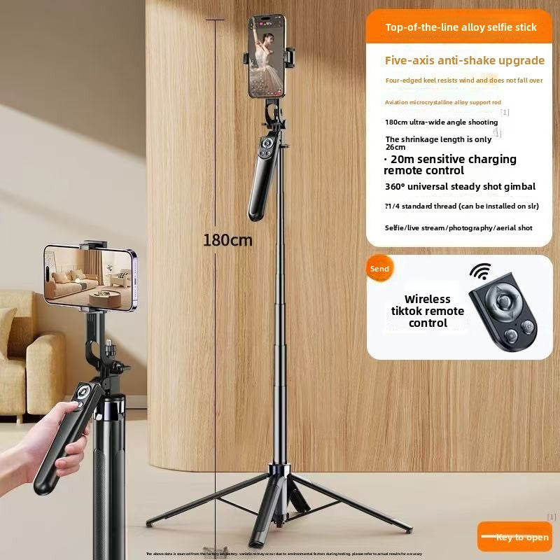 Telescopic Bluetooth Tripod with Remote