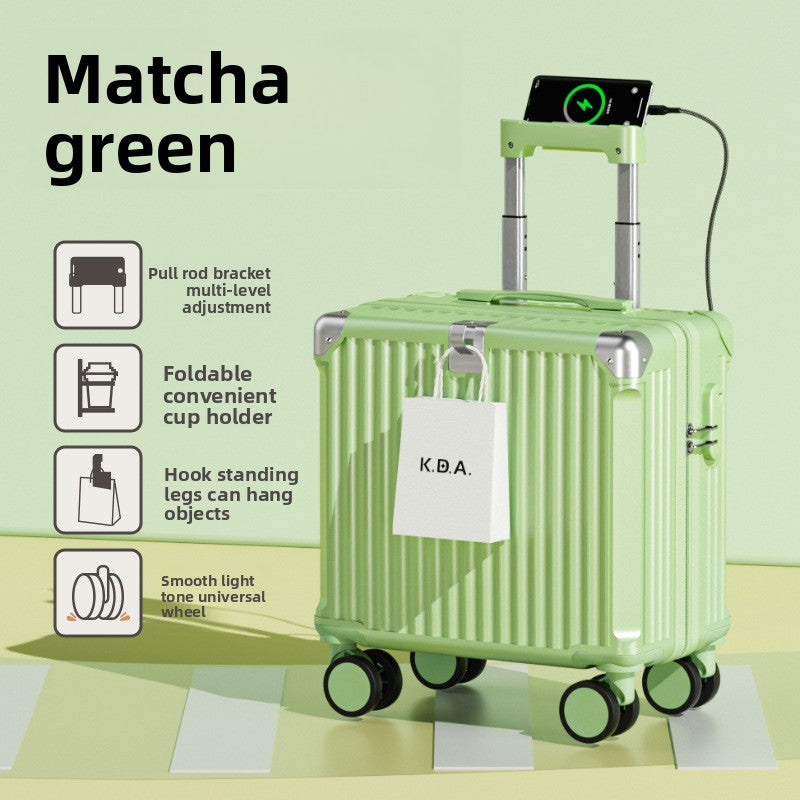 Portable Carry-On Luggage with USB