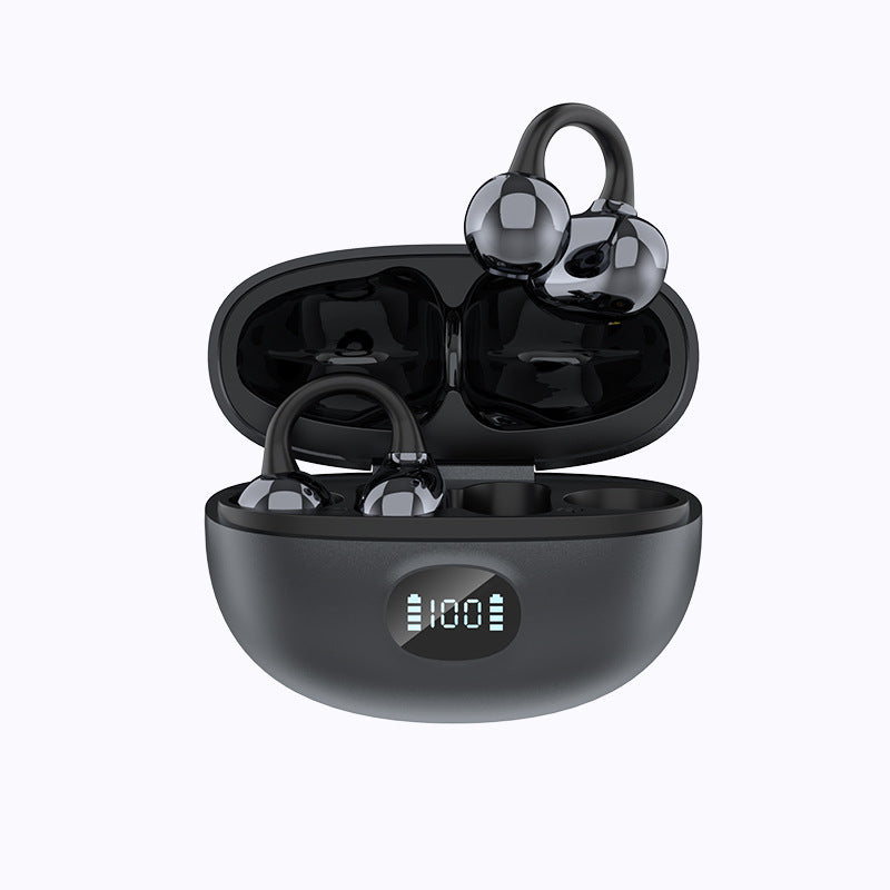 Ear clip wireless headphones