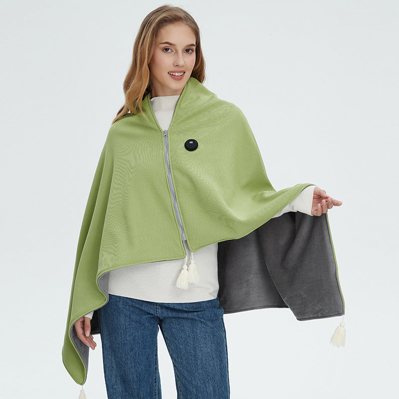 Electric heating shawl