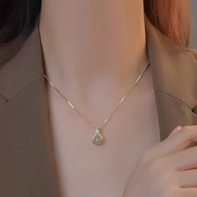 Titanium Steel Pendant Necklace Women Fashion Jewelry