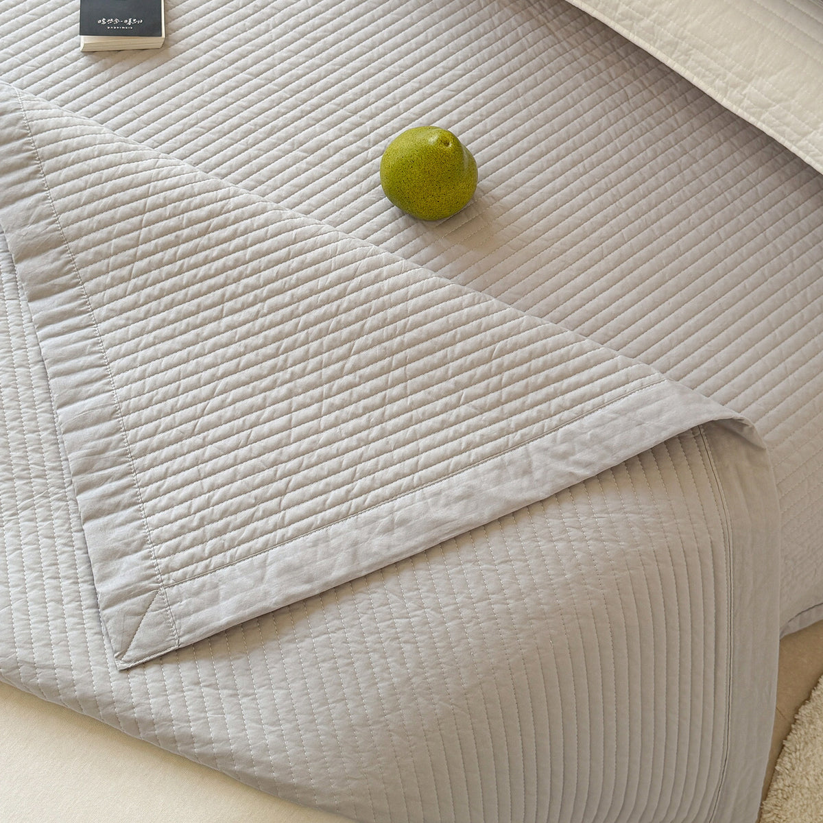 Reversible Quilted Cotton Bed Cover
