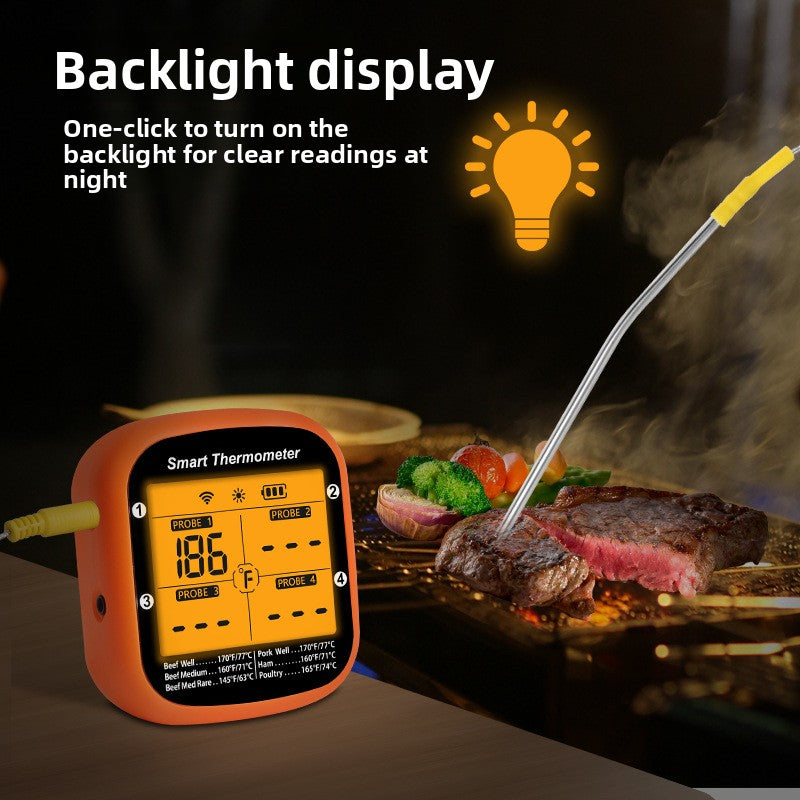 Bluetooth Wireless Food Thermometer for Cooking and BBQ