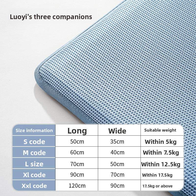 Dog Cooling Mat Summer Pet Bed Pad
