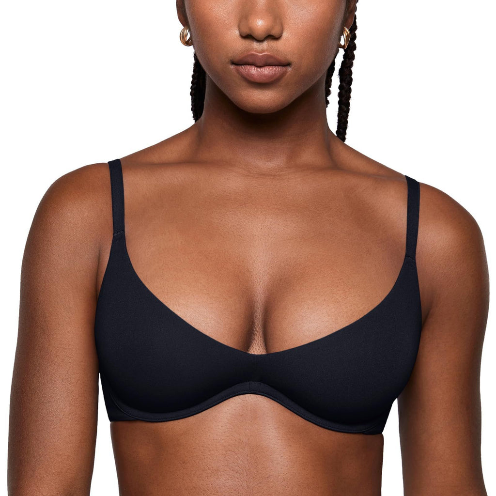 Women Deep V Push Up Underwire Bra Plus Size Lingerie
