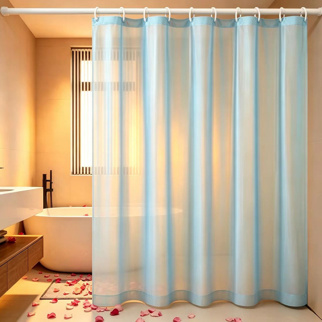 PEVA Shower Curtain Waterproof Bathroom Partition