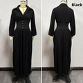 Elegant Pleated A-Line Dress