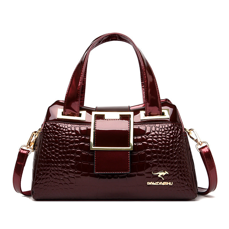 Womens PU Crossbody Shoulder Bag