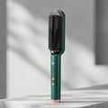 Negative Ion Hair Straightener and Curler Dual Function Styling Comb