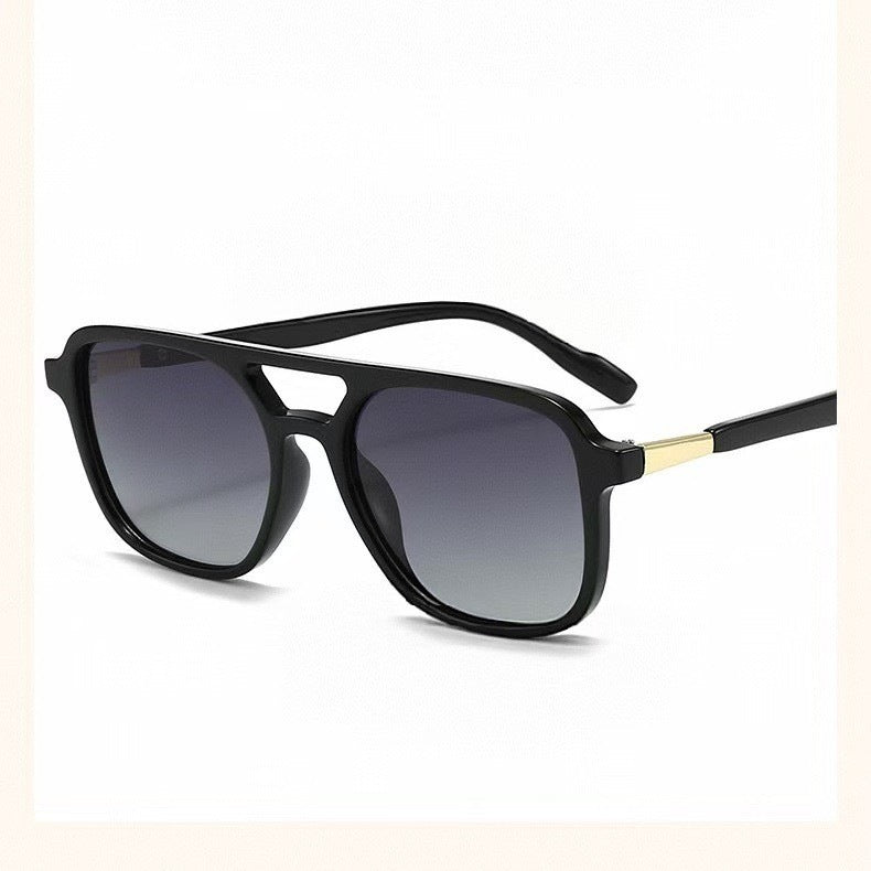 Retro Square Polarized Sunglasses UV400 Protection