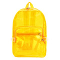 Transparent Pvc Backpack, Cross-Border Student Fashion Backpack