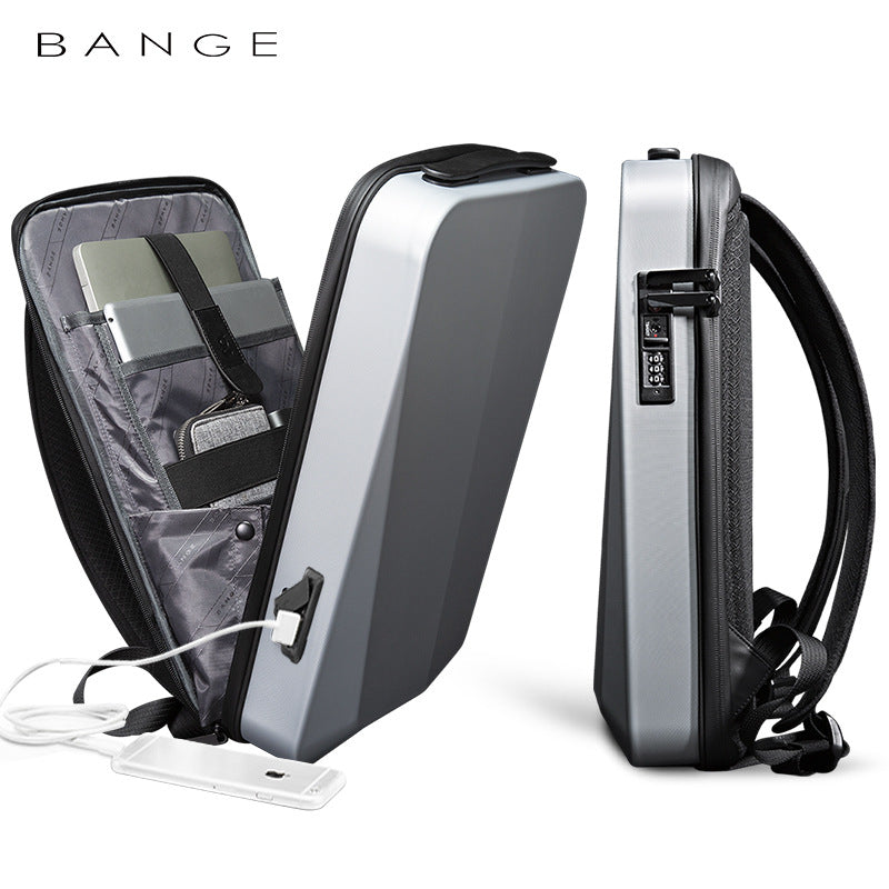 PC Hard Shell USB Charging Backpack