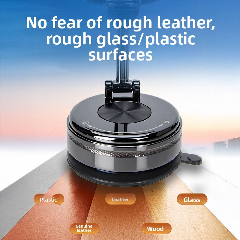 All Metal Vacuum Magnetic Car Phone Holder