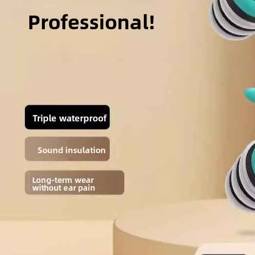 Professional Waterproof Swimming Earplugs