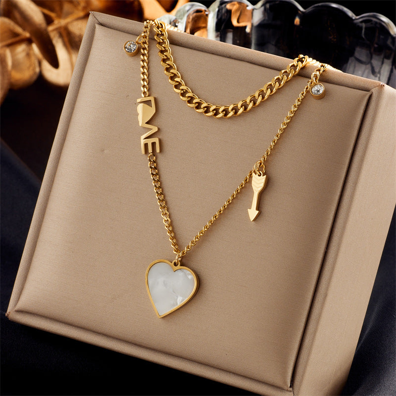 Stainless steel multi-layer chain
