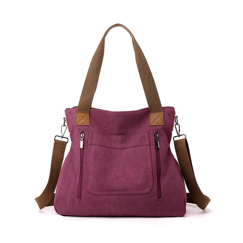 Canvas Women Tote Shoulder Bag