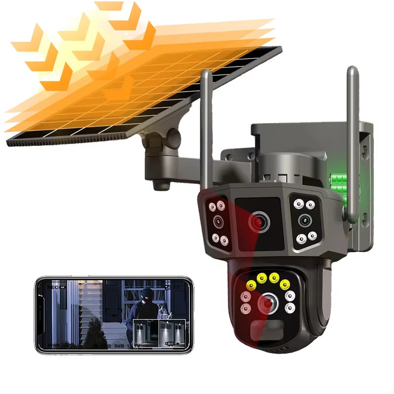 V380Pro Solar Surveillance Camera