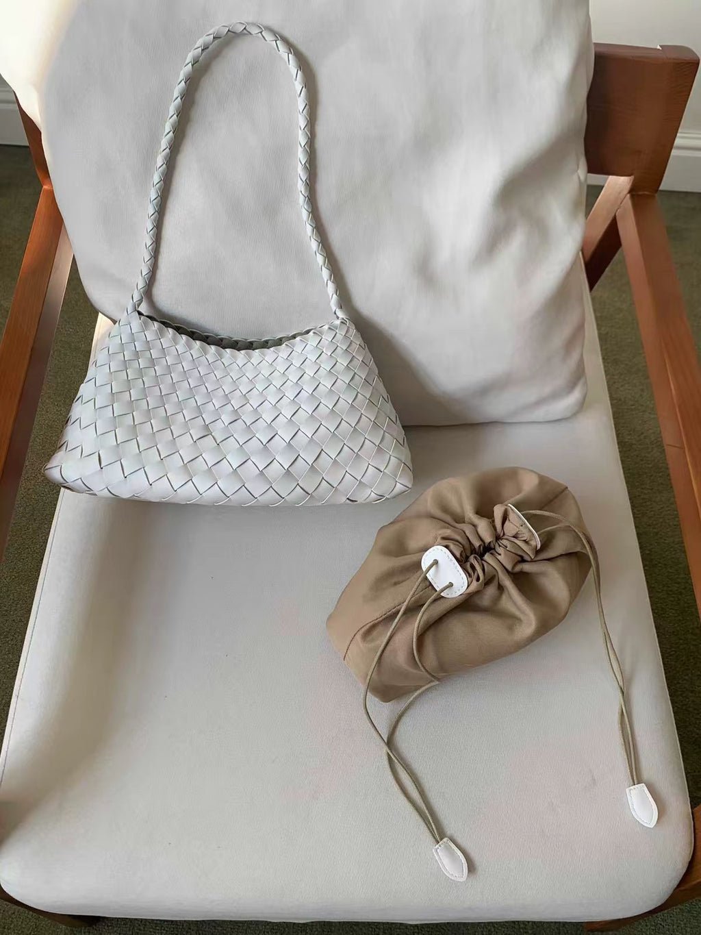 Korean Handwoven Underarm Shoulder Bag