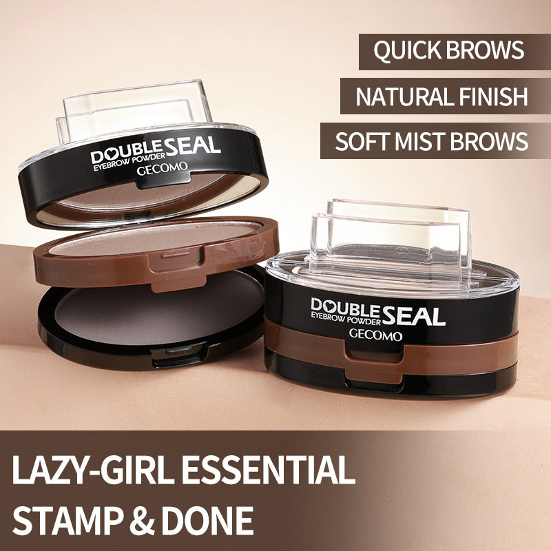 GECOMO Dual Shade Eyebrow Powder Compact