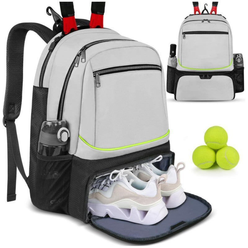 Sports Racket Backpack with Shoe Compartment