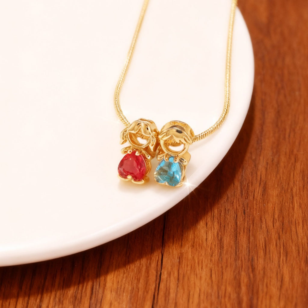Heart Shaped Zircon Pendant Necklace