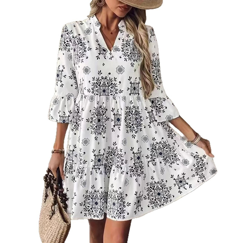 Ruffle dress