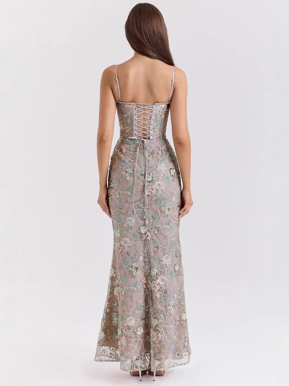 Women's Clothing Sexy and Elegant Strapless Backless Long Dress