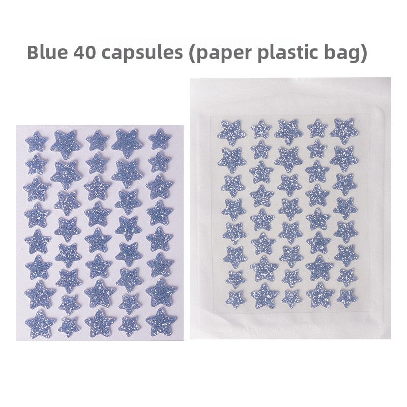 Glitter Star Acne Patches Pus Absorption