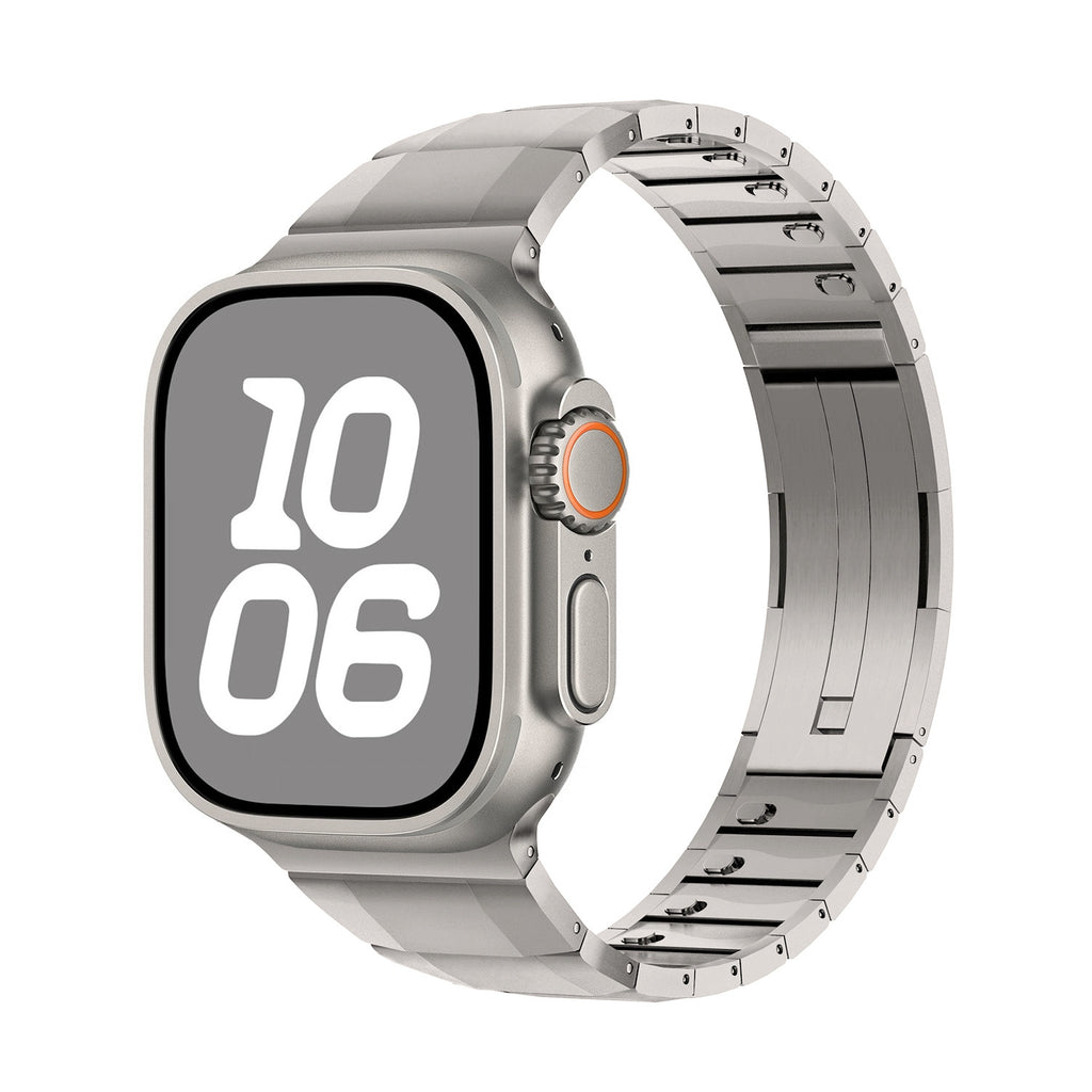 Stainless steel watch strap