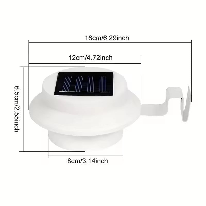 Solar Powered Outdoor Waterproof Wall Light