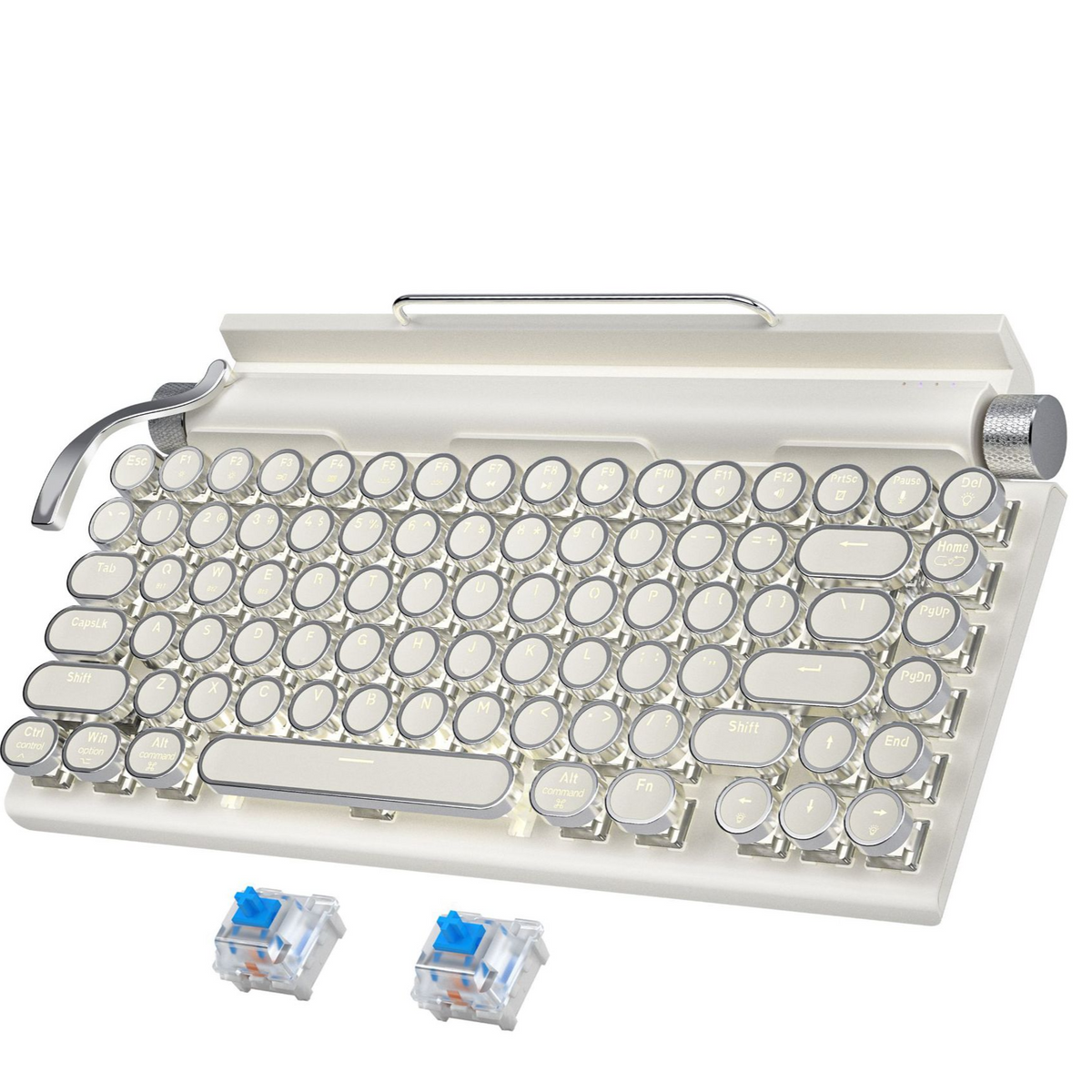 Retro Bluetooth Mechanical Keyboard