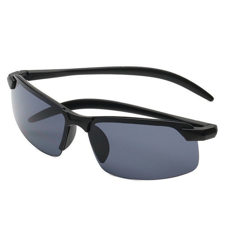 Polarized Photochromic Half Frame Sunglasses