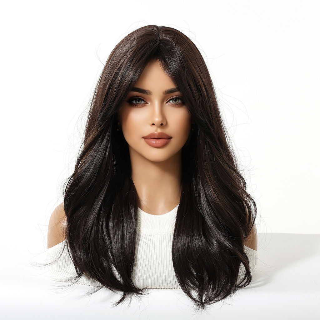 Wavy Medium Length Synthetic Hair Wig