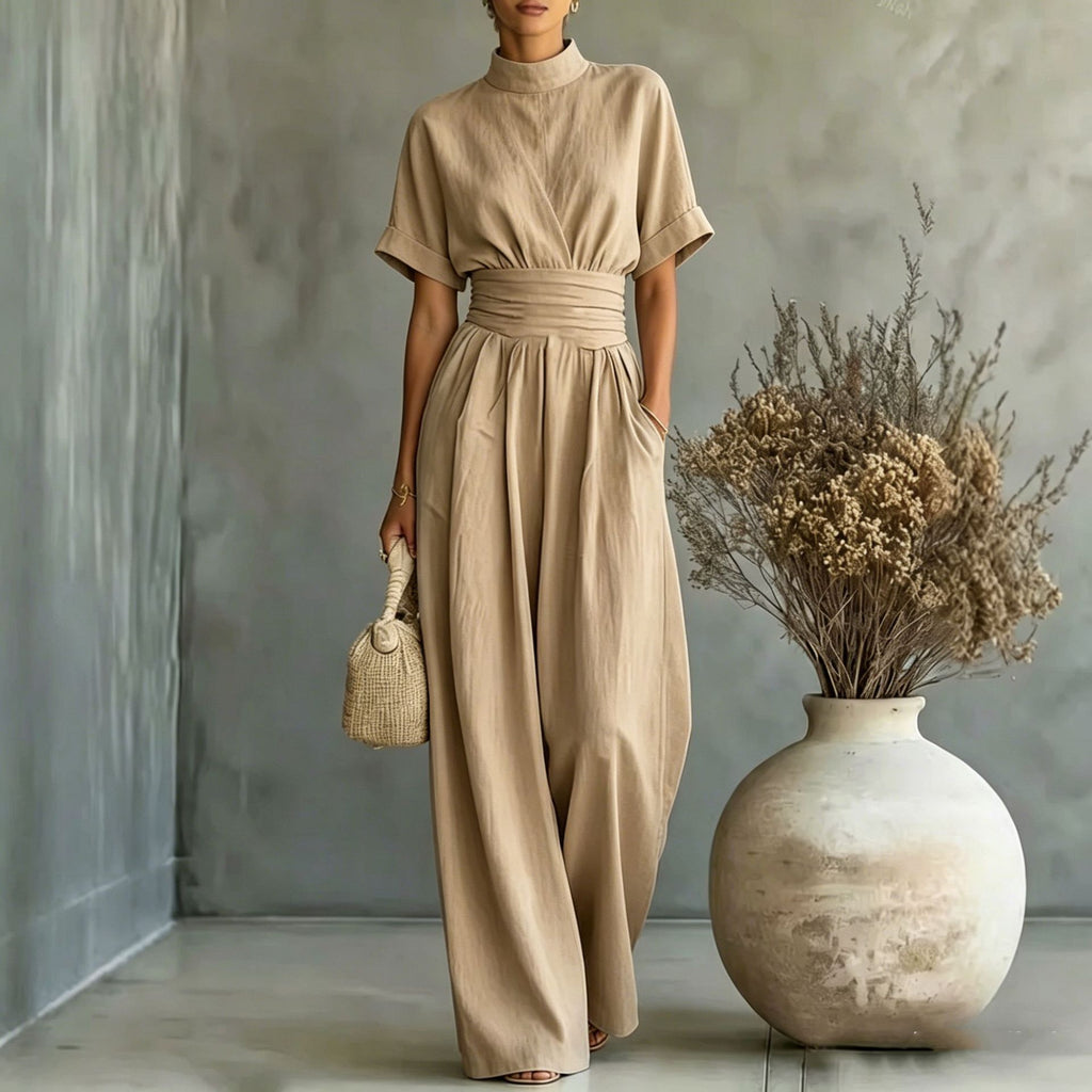 Wide-leg jumpsuit