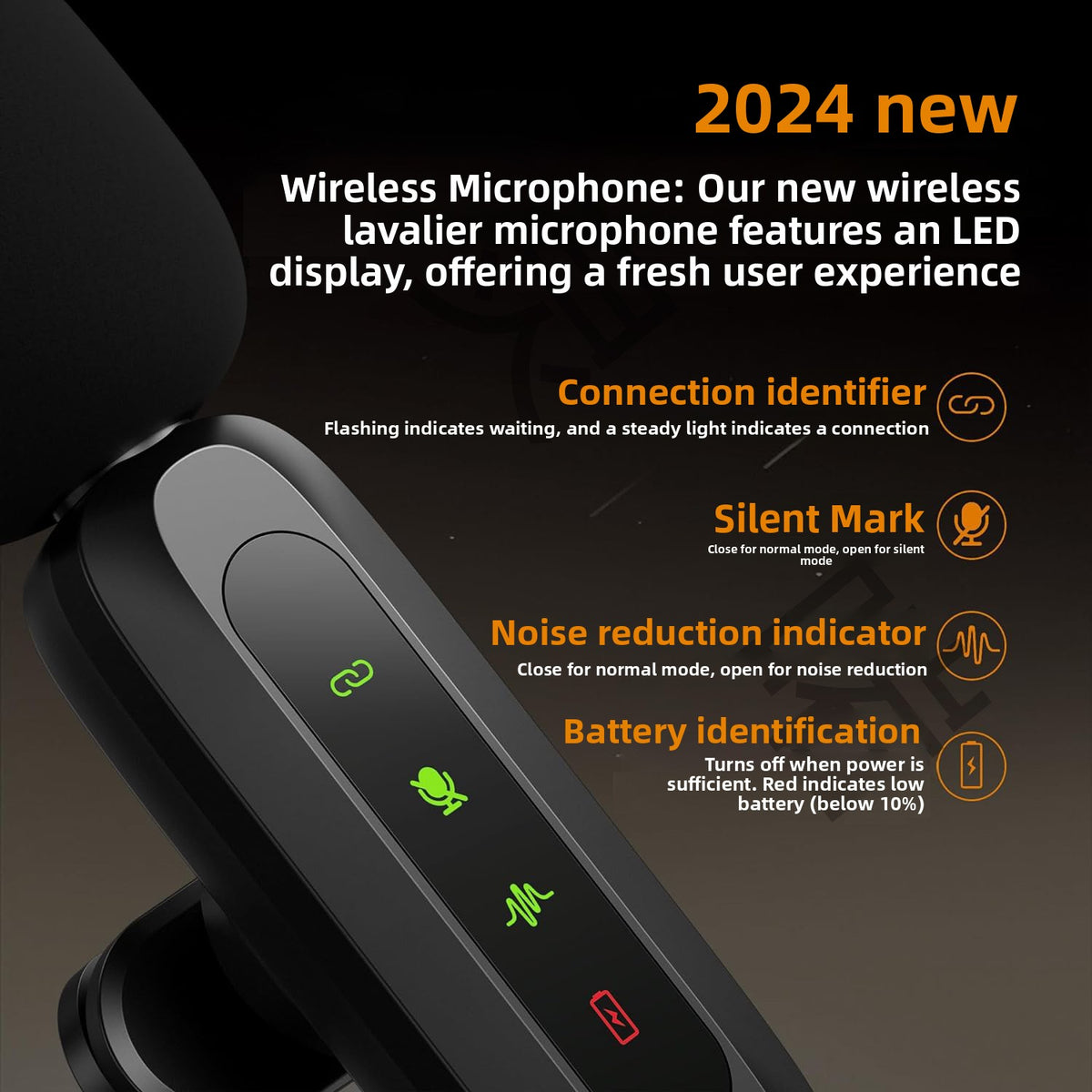 Wireless Lavalier Microphone Kit
