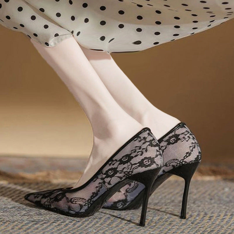 Elegant Pointed Stiletto Heel Shoes