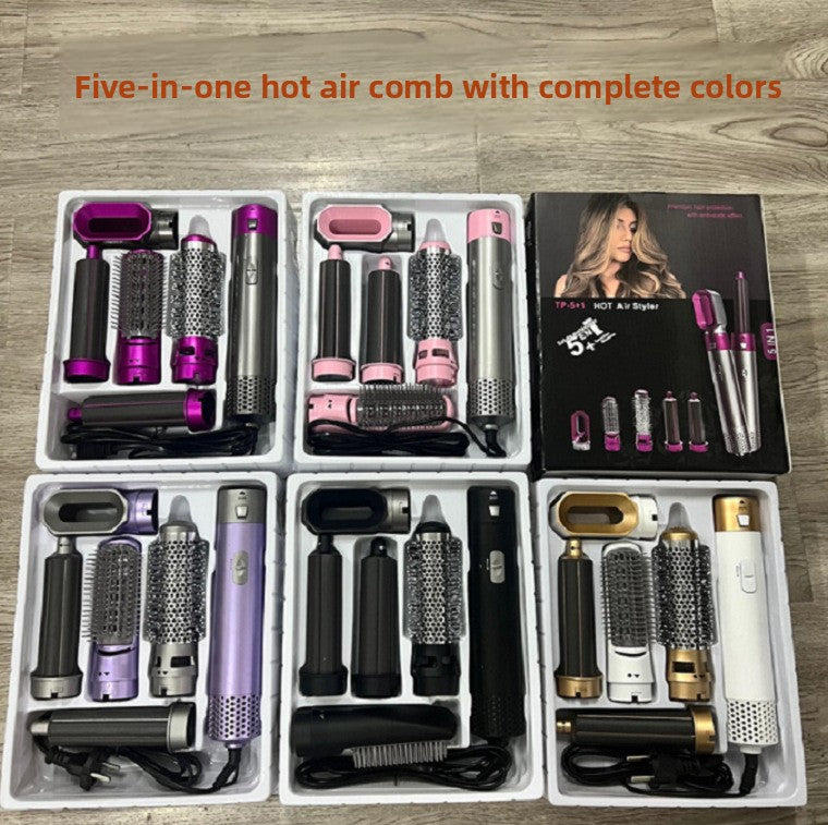 Multi-Function Hair Styler with Automatic Suction