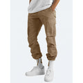Mens Drawstring Cargo Pants