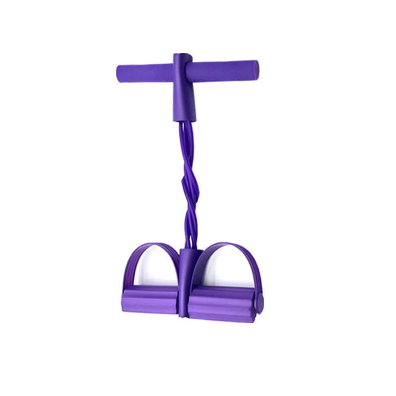 Four-tube pedal puller exercise fitness material thin leg