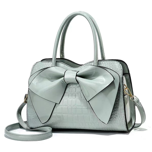 Bow Detail PU Handbag
