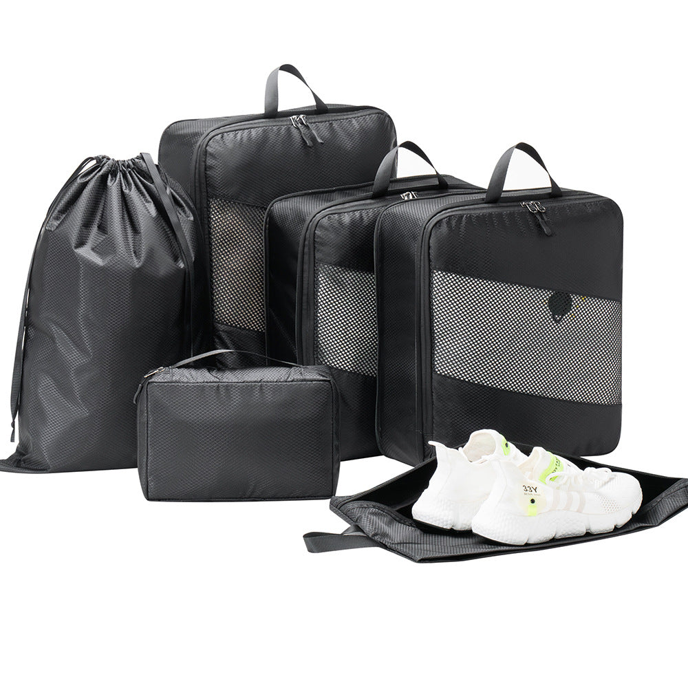 Compressed Rhombus Travel Storage Bag Set