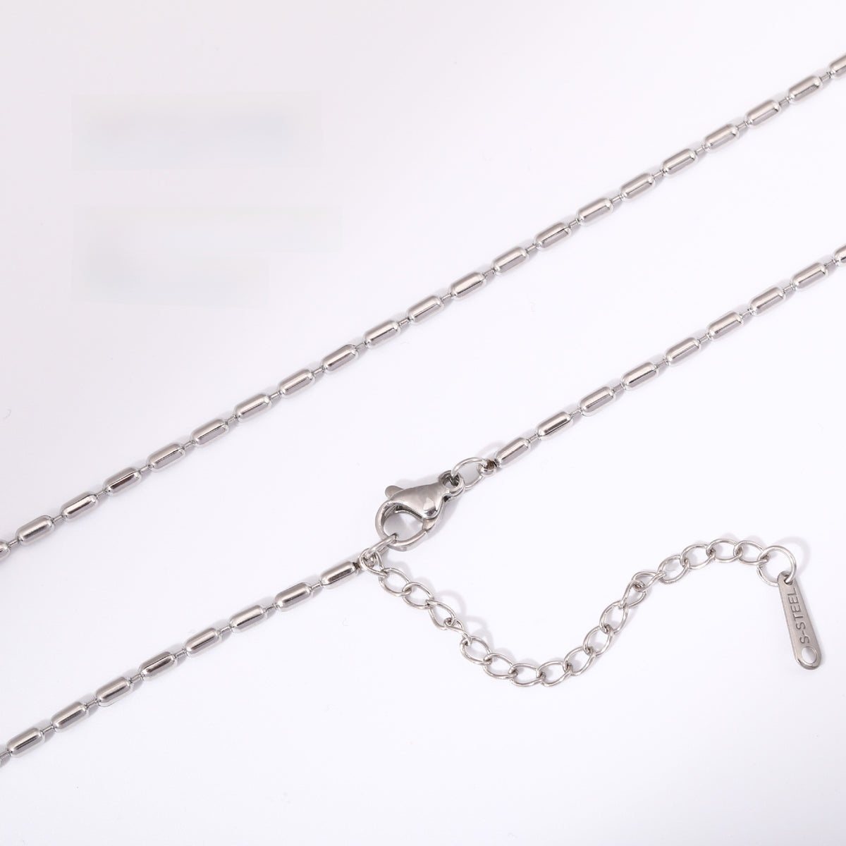 Versatile Braided Chain and Blade Necklace
