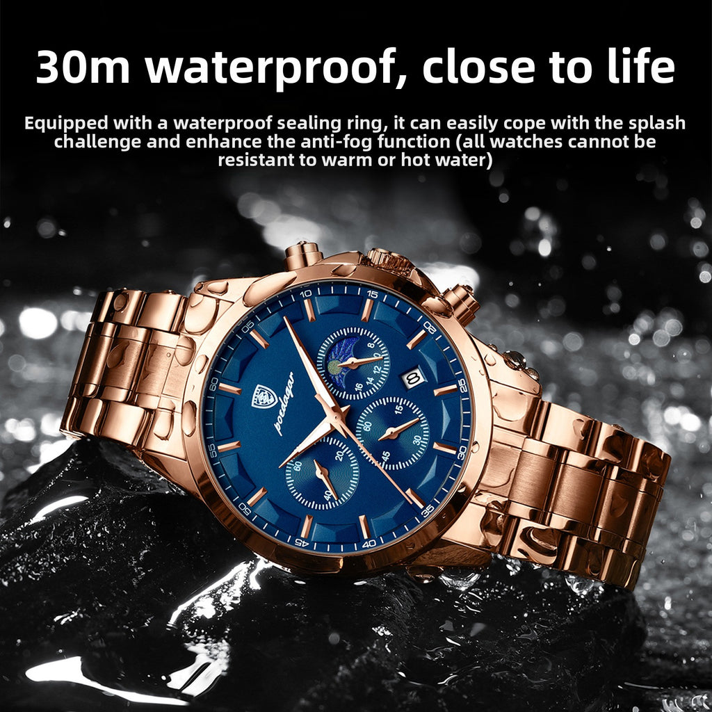 Sports Quartz Watch with Multifunction