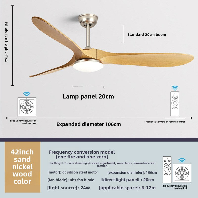Retro Style Ceiling Fan with Light