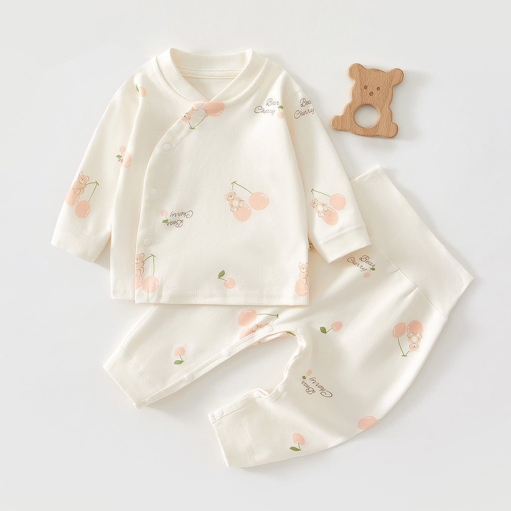 Baby pajamas for spring and autumn