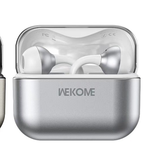 Wireless Clip On Bluetooth Earphones with Noise Cancellation